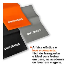Kit Faixa Elástica 3 Intensidades - 1,50m Foto mini 4