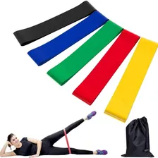 Kit Faixa Elastica Fisioterapia Pilates Hidrolight Exercicio Foto mini 4