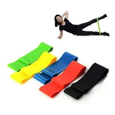 Kit Faixa Elástica Thera Band - Fisioterapia E Pilates Foto mini  2