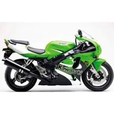 Kit Faixa Emblema Adesivo Kawasaki Ninja Zx7r 2001 Zx 7r Foto mini 2