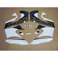 Kit Faixa Emblema Adesivo Kawasaki Ninja Zx7r 2001 Zx 7r Foto mini 3