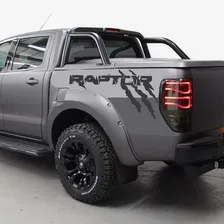 Kit Faixa Ford Ranger Raptor 2013/19 Adesivo Lateral Grafite Foto mini 2