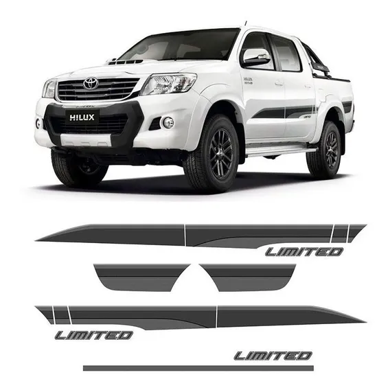 Kit Faixa Hilux Limited Edition 2015 Cd Adesivo Decorativo Foto 1