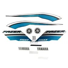 Kit Faixa Jogo Adesivo Fazer 150 2019 Preta Foto  mini 1