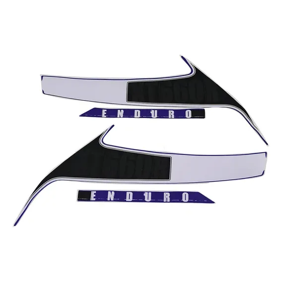 Kit Faixa Jogo Adesivos Xt 660r 2010 2012 Azul Cor Outro Foto 1