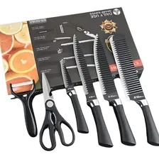 Kit Faqueiro 6 Peças Antiaderente Aço Inox Foto mini 1