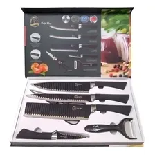 Kit Faqueiro 6 Peças Antiaderente Aço Inox Foto mini 2