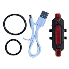 Kit Farol Lanterna Bike T6 Recarregável Com Pisca Traseiro Foto mini  2