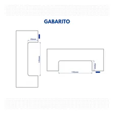 Kit Fechadura 1520ta E Contra Fechadura 1504ta Porta Vidro Cor Preta Foto mini 2