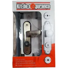 Kit Fechadura Stam 1800/09 Com 2 Travas Tetra Antique Foto mini 4