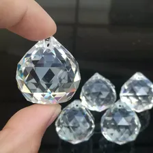 Kit Feng Shui Bola Esfera Multifacetada Cristal K9 30mm Foto mini  2