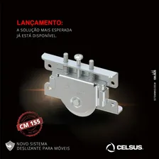 Kit Ferragem Rodinha Porta Correr Roldana Guarda Roupa Cm155 Foto mini 4