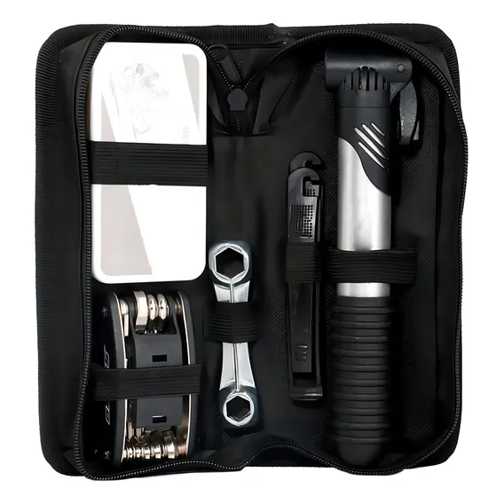 Kit Ferramenta Bike Lorben - Bolsa Chave Bomba Foto 1