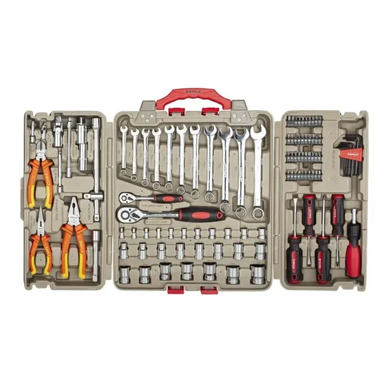 Kit Ferramentas 110 Pçs Completo+maleta Profissional - Mayle Foto 1