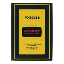 Kit Ferramentas 38 Chaves Celular Tablet Notebook Yaxun 6028 Foto mini  3