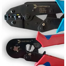 Kit Ferramentas Alicate Crimpa Prensa Terminais Ilhos E Pino Foto mini 2