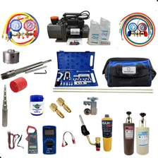 Kit Ferramentas Ar Condicionado, Bomba Vacuo Kit 5 Foto  mini 1