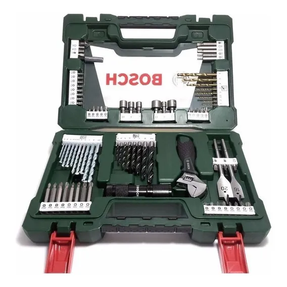 Kit Ferramentas Bosch V-line 83 Peças Maquifer Foto 1