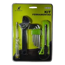 Kit Ferramentas Chave Inglesa + Teste De Tensão X-cell Foto mini 1