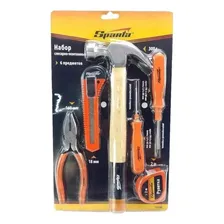 Kit Ferramentas Chaves Martelo Alicate Trena Estilete Sparta Foto mini  2