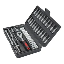 Kit Ferramentas Com 46 Peças E Maleta Gadan Cor Prateado Foto mini 2