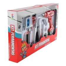 Kit Ferramentas Com Furadeira Infantil - Bbr Toys Foto mini 3