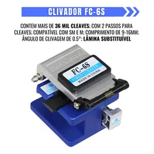 Kit Ferramentas Fibra Óptica Ftth 9 Peças Foto mini 4