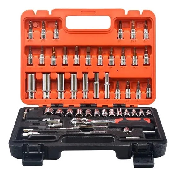 Kit Ferramentas Intercambiaveis Sortidas Chaves 53 Pcs Foto 1