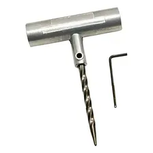 Kit Ferramentas Reparo Pneu Escareador + Aplicador Remendo Foto mini  2