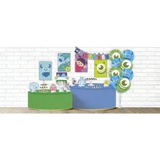 Kit Festa Completa Monstros S A Disney Decoração Aniversário Foto  mini 1