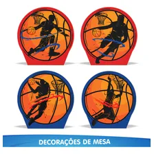 Kit Festa Decoração Basquete Festa Aniversário 40 Itens Foto mini 4