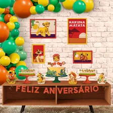 Kit Festa Fácil Decoração Festa Rei Leão Foto  mini 1