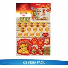 Kit Festa Fácil Decoração Festa Rei Leão Foto mini  2