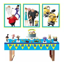 Kit Festa Fácil Decoração Prática - meu Malvado Favorito Foto mini 1