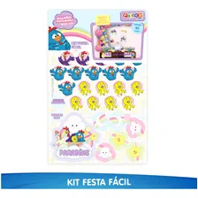Kit Festa Fácil Galinha Pintadinha Rosa Decoração Festa Foto mini 2