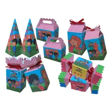 Kit Festa Facil Lembrancinha Decoração3 Palavrinhas Foto  mini 1
