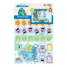 Kit Festa Fácil Monstros Sa Decoração De Aniversário Foto mini 2