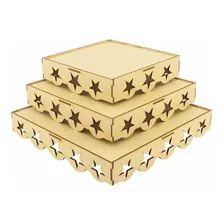 Kit Festa Mdf Provençal - Estrela - Linha Temática Foto mini 4