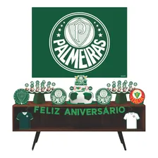 Kit Festa Palmeiras Decoração Aniversário Foto  mini 1