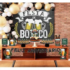 Kit Festa Pronta Decoração Festa De Boteco - 39 Unid Foto mini  2