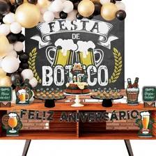 Kit Festa Pronta Decoração Festa De Boteco - 39 Unid Foto  mini 1