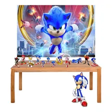 Kit Festa Sonic Display + Painel 150x100cm Foto mini 1