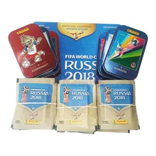 Kit Figurinhas Copa 2018 + Álbum + Latas Promocionais Panini Foto mini 1