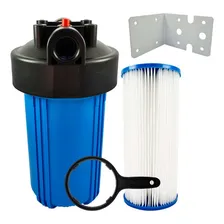 Kit Filtro Big Blue 10 + Plissado Lavável 20 + Carbon Block Foto mini  3