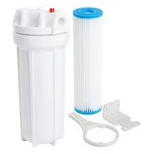 Kit Filtro De Água Cavalete Caixa D'água C/ Refil 5 Micra Foto mini 1
