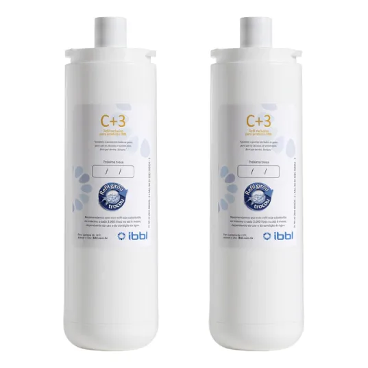 Kit Filtro Refil Purificador C+3 Ibbl Fr600 Immaginare Due Foto 1
