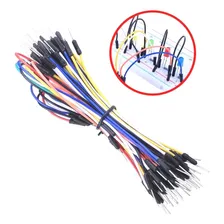 Kit Fio Jumper Protoboard Macho Macho 65x Arduino Pic Foto mini 2