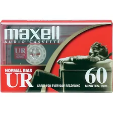 Kit Fita Cassete K-7 Maxell Ur60 Audio Cassete C/3 Fitas Foto mini 3