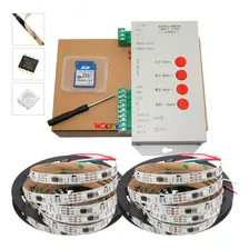 Kit Fita Led 2811 Endereçavel 10 Metros +controladora T1000s Foto mini 1