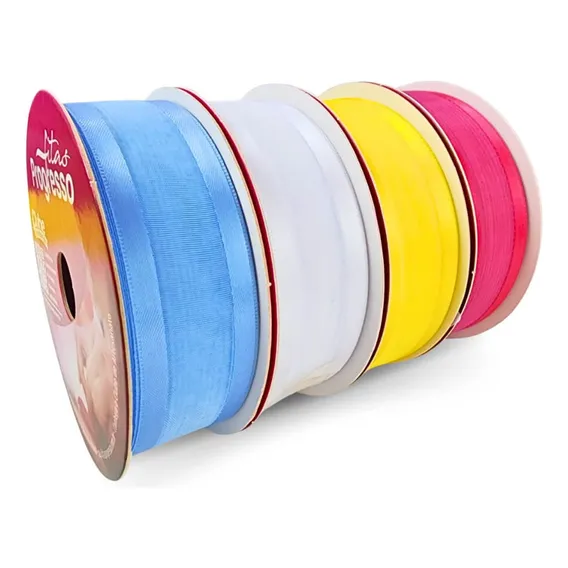 Kit Fita Voal Zc N5 22mm Progresso 10m - 5 Unidades Cor Vermelho Foto 1